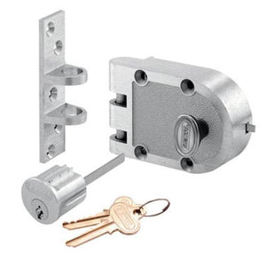 Prime-Line SE 15323 Segal Single Cylinder Deadlock, Brushed Chrome
