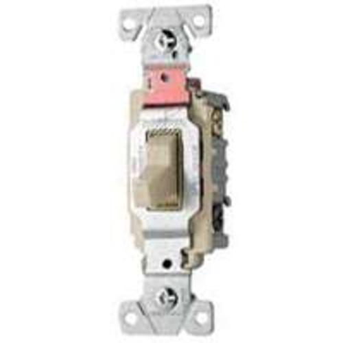 Cooper Wiring CS120A Quiet Toggle Switches, 20 Amp, 120/277 Volt, Almond