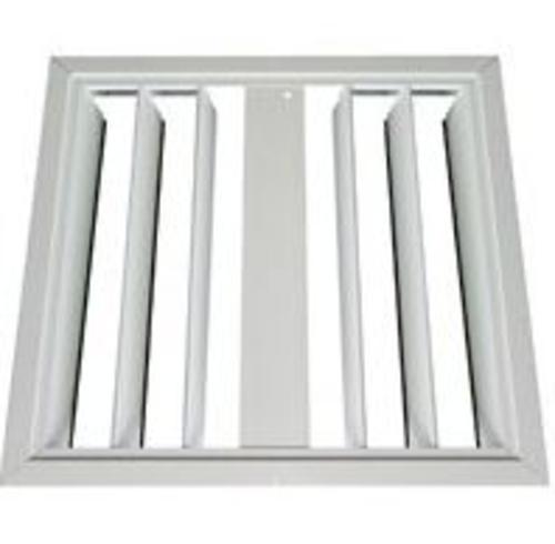 LL Building S36N Whole House Fan Ceiling Shutters, White, 36"