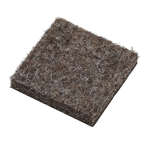 Stanley S849-222 Self-Adhesive Floor Protection Pad, 15/16", Square, Brown
