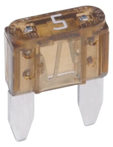 Cooper Bussmann BP/ATM-5-RP ATM Mini Automotive Fuse, 5 Amp, Tan