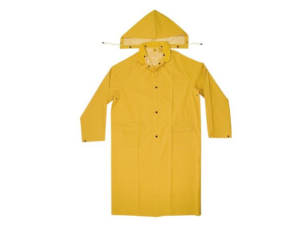 CLC R105X 2 Piece Heavyweight PVC Trench Coat, Yellow, XL