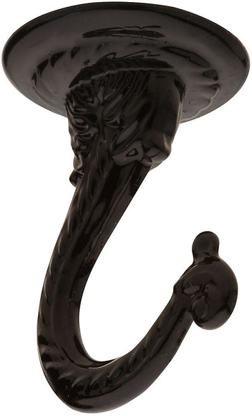 National Hardware N264-689 V154 Swag Hook, 2-1/4", Black