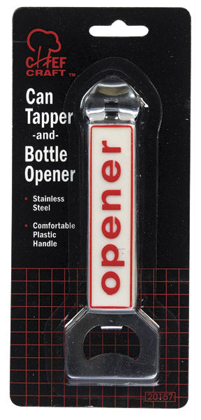 Chef Craft 20157 Can Tapper/Bottle Opener