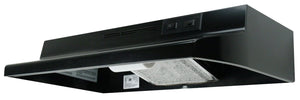 Air King AD1306 Advantage Ductless Range Hoods, 30", Black