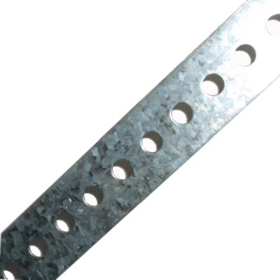 SteelWorks 11145 Slotted Steel Strapping, 2-3/8" x 72", 18 Gauge