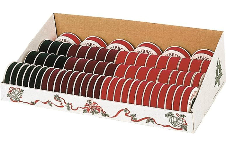 Holiday Trim 7411 Ribbon Velvet Assortment, 67 Piece