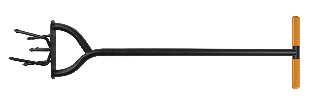 Fiskars 79906935J Long Handle Steel Tiller, 40"