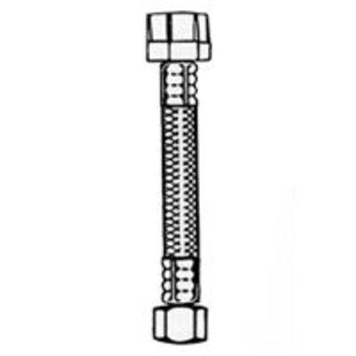Plumb Pak PP23854 Toilet Supply Line 3/8" x 7/8" x 12", Stainless Steel