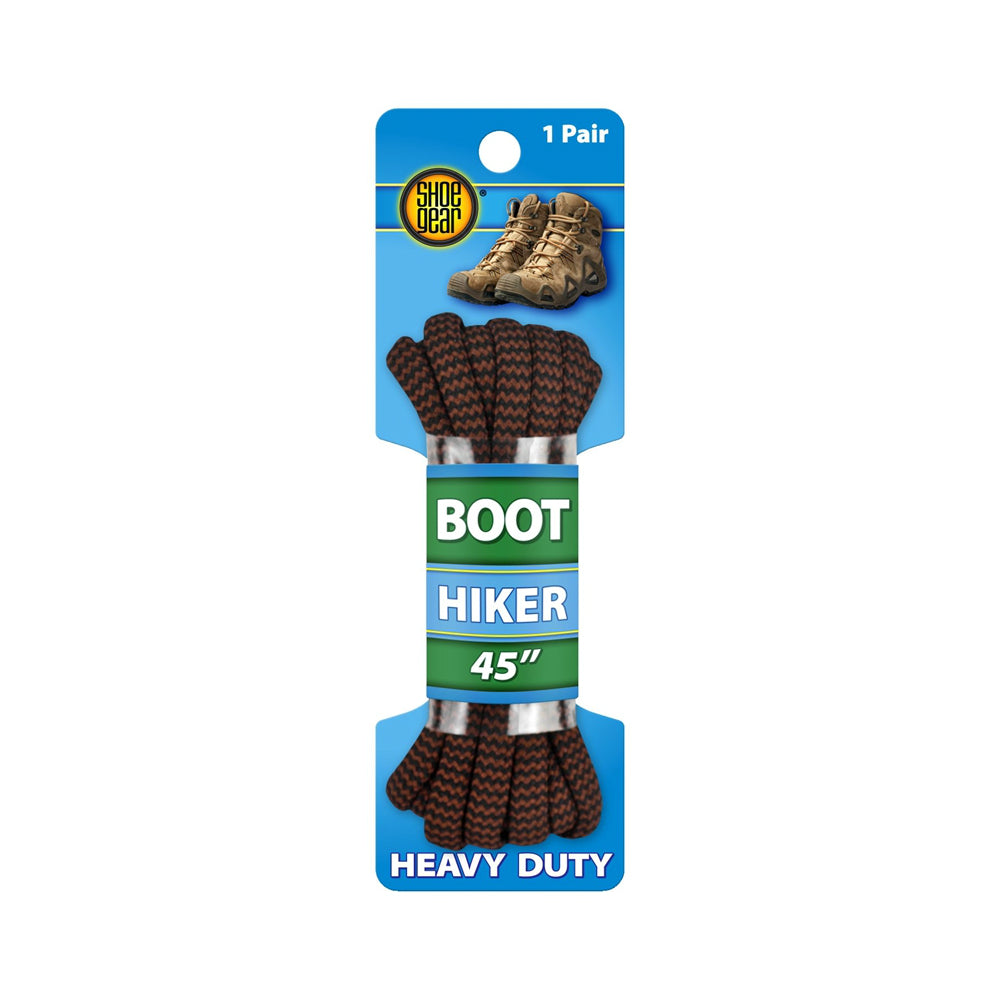 Shoe Gear 310-15 Alpine Boot Heavy-Duty Round Boot Lace, Brown/Black