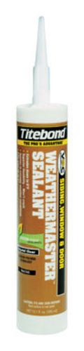 Titebond 43991 Weathermaster Sealant, Crystal Clear, 10.1 Oz
