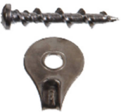 Hillman Walldog Self-Drilling Picture Hanger, Chrome, 10 Pack