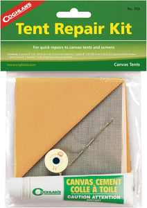 Coghlan's 703 Tent Repair Kit, Gray, 8" x 8"