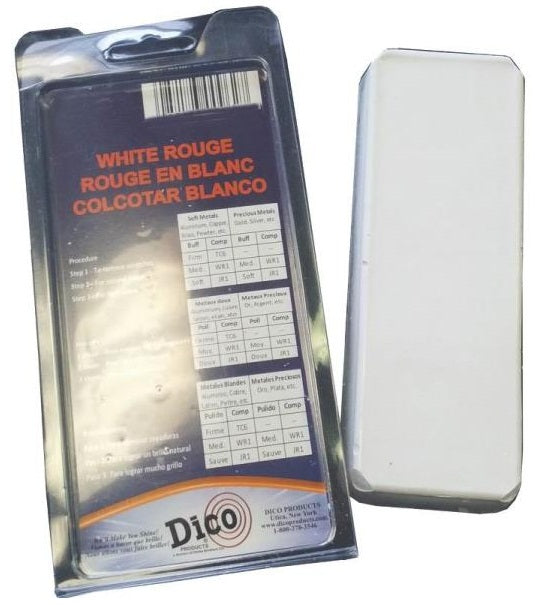 Dico 7100960 Rouge Buffing Compound, White