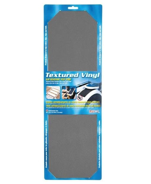 Incom RE3905GR Anti-Slip Traction Strip, Gray, 6" W x 21" L