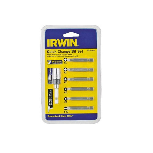 Irwin 3057003DS Quick Change Drive Guide Bit Set, 2"