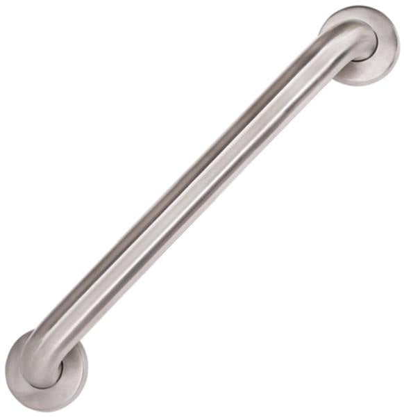 Boston Harbor SG01-01&0116 Straight Tub Safety Grab Bar, Brushed