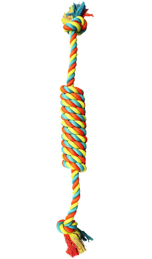 Chomper WB15540 Rope Tugger Dog Toy, Assorted Colors
