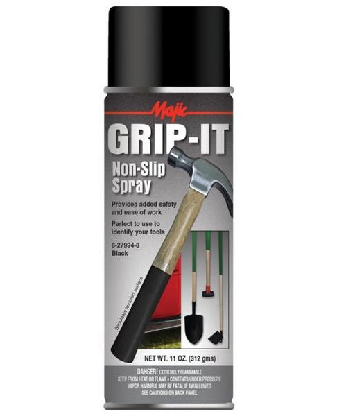 Majic 8-27994-8 Grip-It Non-Slip Spray Paint, Black, 11 Oz