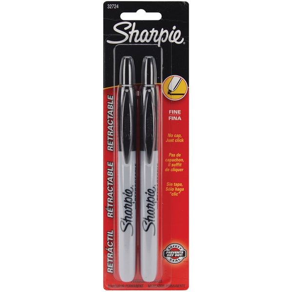 Sharpie 32724 Permanent Markers, Black