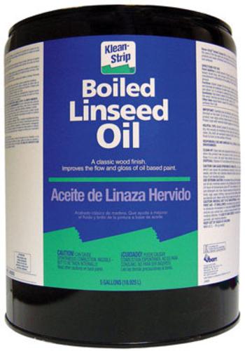 Klean Strip CLO45 Boiled Linseed Oil Oil Base Gloss, 5 GL