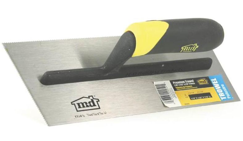 M-D Building Products 20051 Notched Trowels, 1/16" x 1/32" x 1/32"