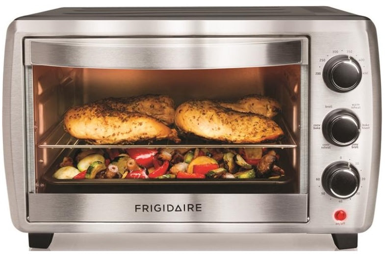 Frigidaire FRCN06K5NS Classic Convection Toaster Oven, Grey