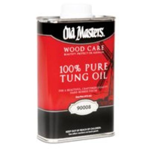 Old Masters 90008 100% Pure Tung Oil, Pint