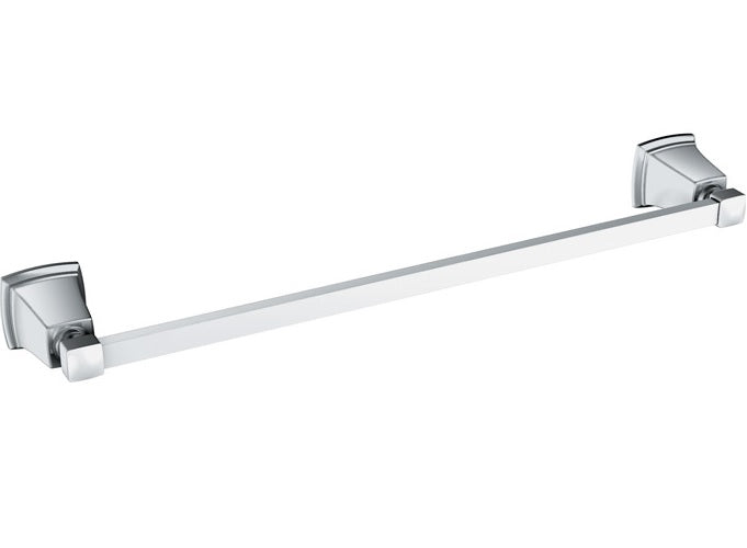 Moen Y3224CH Boardwalk Chrome Towel Bar, Chrome, 24"