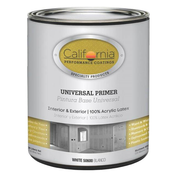 California Paints 50600-4 Universal Primer, Quart