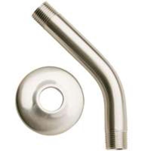 Plumb Pak PP825-10BN Shower Arm & Flange 6" Brushed Nickel