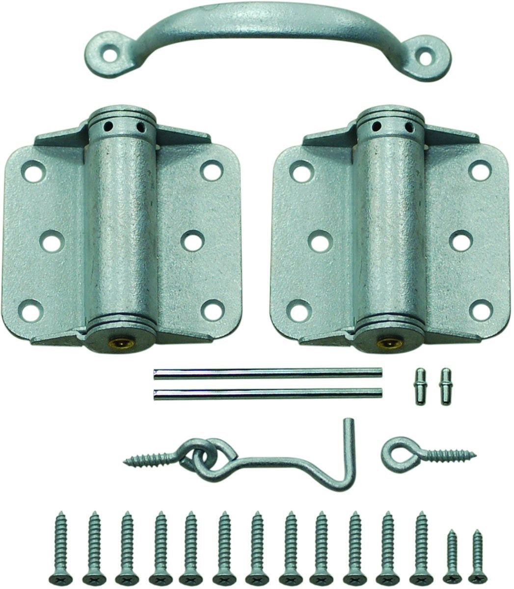 Prosource LR-114-PS Screen Door Hinge Set, Galvanized
