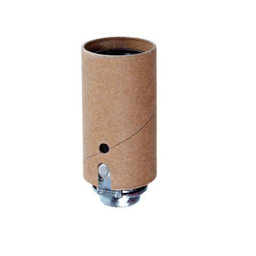 Jandorf 60474 Phenolic Candelabra Socket With Double Leg Hickey, Black