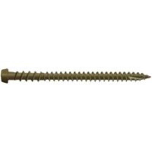 Camo 0349354 Cap Stock Deck Screw, Cedar, 2-1/2" x #10