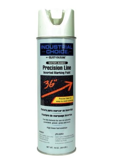 Industrial Choice 203039 Precision Line Marking Paint, 17 Oz, White