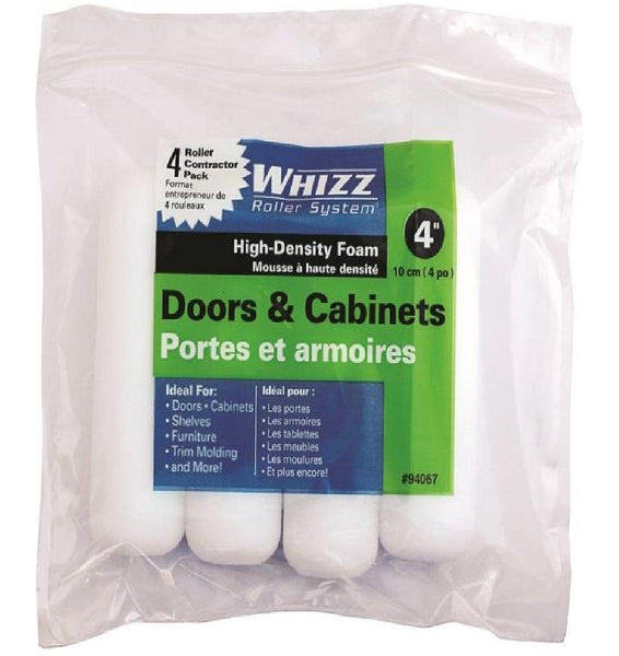 Whizz 94067 High Density Roller Refill, 4"