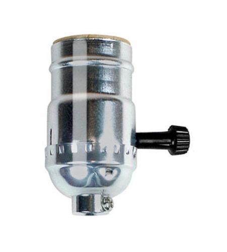 Jandorf 60403 Lamp Socket Turn Knob, Nickel