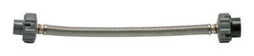 Fluidmaster B1F12CS Click Seal Faucet Connector 3/8" x 1/2" x 12"