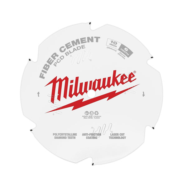 Milwaukee 48-40-7010 Circular Saw Fiber Cement Blade, 10 Inch