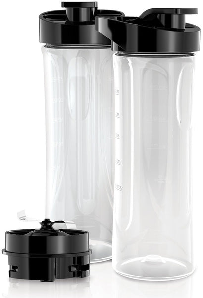 Black & Decker PBJ2000 FusionBlade Blender Jars, Clear, 2/Pack