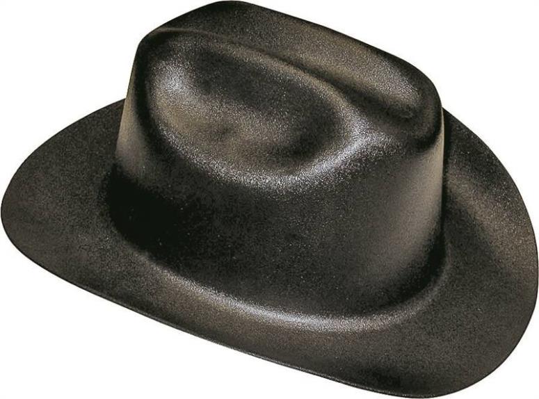 Jackson Safety 3007313 Western Outlaw Hard Hat, Black