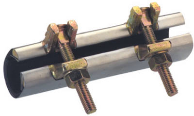 Stainless Steel Pipe Repair Clamp  1-1/4" x 3"
