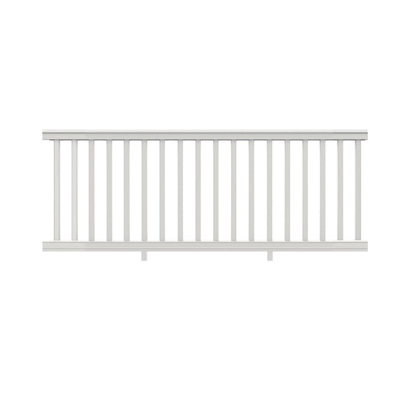 Xpanse 73012442 Premier Vinyl Rail Kit With Square Balusters, 6' x 36"