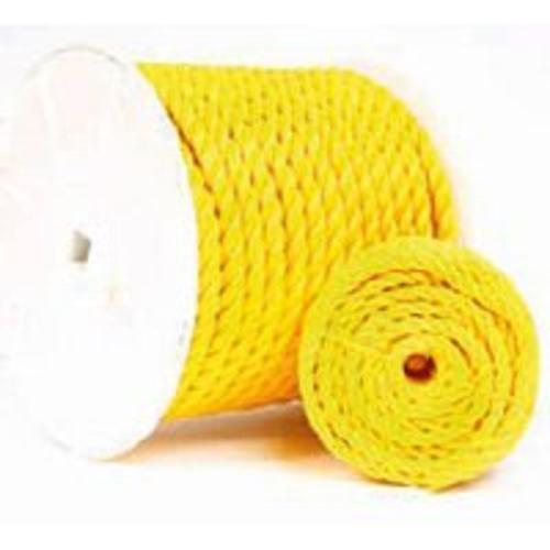 Koch 5000845 Polypropylene Rope Twisted, Yellow, 1/4" x 600&#039;