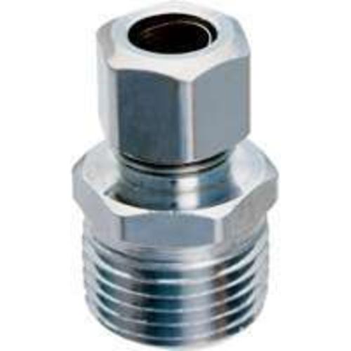 Plumb Pak PP20074LF Water Supply Connectors, 3/8" x 1/2", Chrome