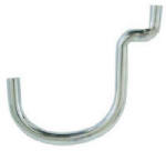 Crawford 14158 Heavy Duty Curved Peg Hook, 5/8", 8-Pack