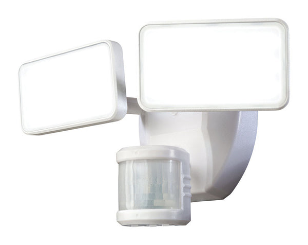 Heath Zenith HZ-5869-WH LED Motion Sensor Lights, Plastic, White
