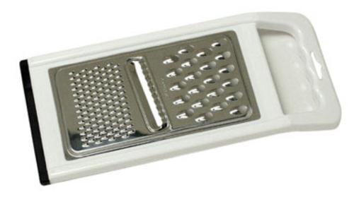 Chef Craft 21005 Stainless Steel Flat Grater, 11"