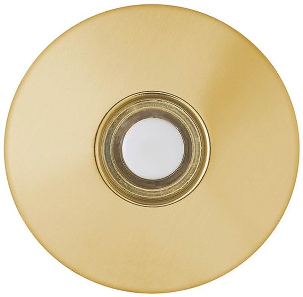 Carlon DH1260L Wired Door Bell Pushbutton, Brass