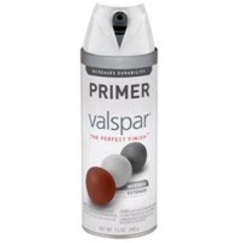 Valspar 85054 Multi-Surface Enamel Spray Paint, White Primer, 12 Oz.